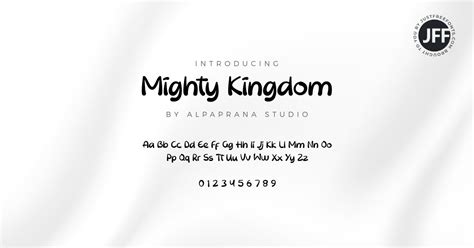 Mighty Kingdom Font | Alpaprana | FontSpace - muktibox.com