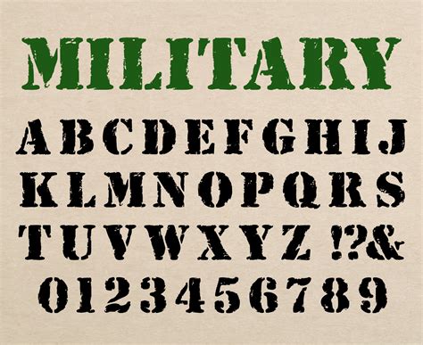 Military Font - FontSpace - muktibox.com