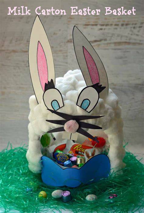 Milk Carton Easter Basket - raincitystudios.com
