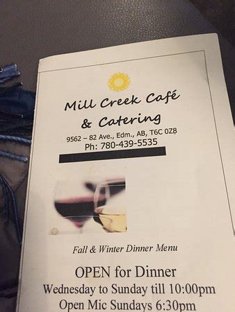 MILL CREEK CAFE, Edmonton - Strathcona - Restaurant Reviews, …