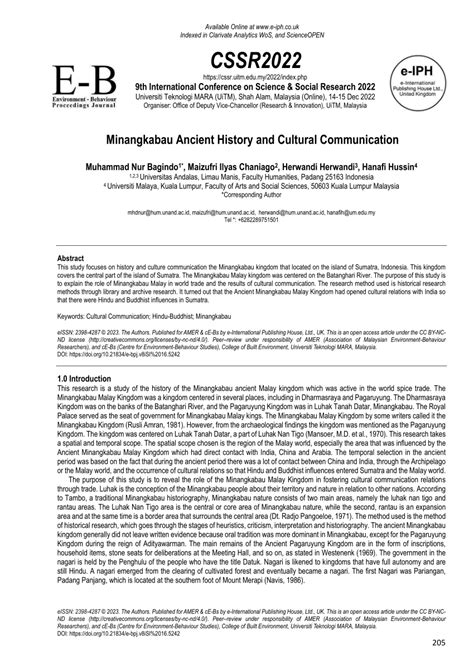 Minangkabau Ancient History and Cultural Communication - wintechmobiles.com