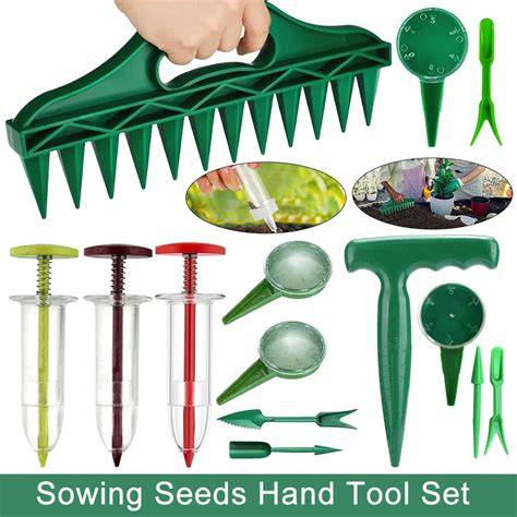 Mini Seeder Manual Seeder Small Seeder Adjustable Multi-functional ... - raincitystudios.com