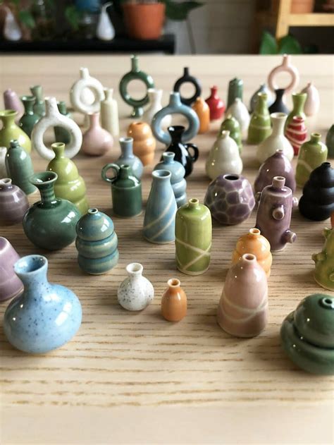 Miniature Pottery - Dollhouse Decor - muktibox.com