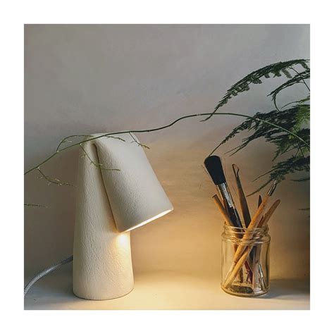 Minimalist Pottery Table Lamp - Etsy - muktibox.com