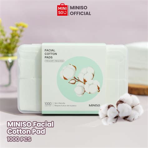 MINISO Facial Cotton Pad 1000pcs Original Kapas - raincitystudios.com