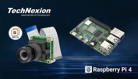MIPI CSI-2 Cameras for Official Raspberry Pi 4 Model B.
