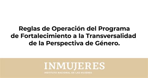 MIR S-010 - Fortalecimiento a la Transversalidad de la …