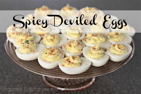 MIRACLE WHIP Spicy Deviled Eggs - My Food and Family