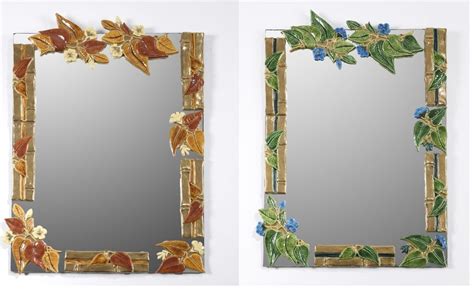 Mirrors With Ceramic Frames - Wayfair - muktibox.com