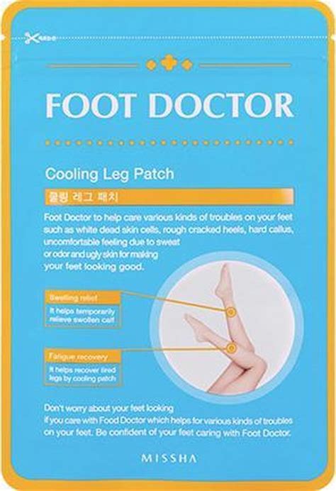 MISSHA Foot Doctor Cooling Leg Patch.