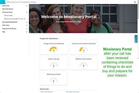 MISSIONARY PORTAL