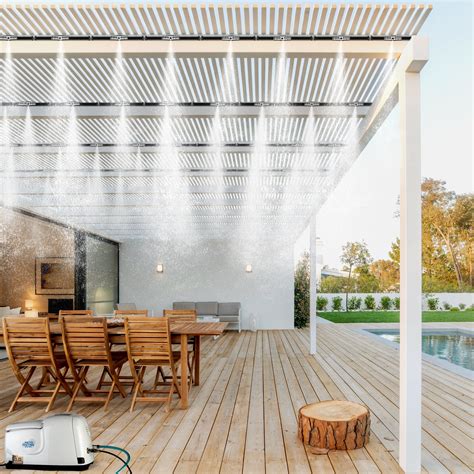 Misting System, Outdoor Misting Cooling System for … - raincitystudios.com