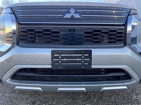 MITSUBISHI OUTLANDER FRONT BUMPER LICENSE PLATE …