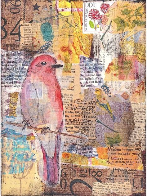 Mixed Media Collage Art Ideas and Examples - muktibox.com