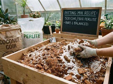Mixing Fertilizer With Coir - raincitystudios.com
