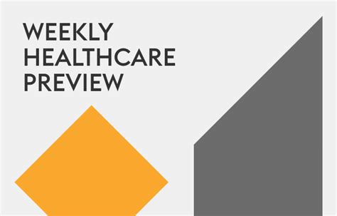 ML Strategies Weekly Health Care Preview - September 10, 2024