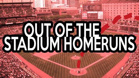 MLB: Out of the Park Homeruns (HD) - YouTube