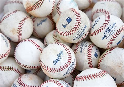 MLB experimenting with pearl white baseballs to rid sticky stuff problem