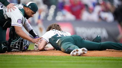 MLB pitcher has skull fracture, concussion after taking line drive to the head