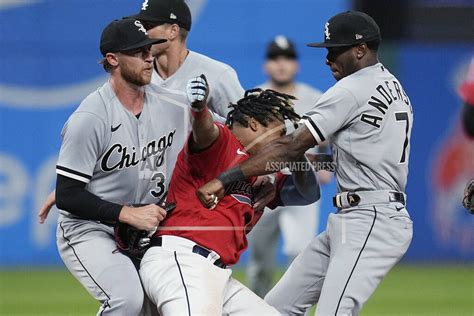MLB suspends Chicago's Tim Anderson 6 games, Cleveland’s José Ramírez 3 for fighting