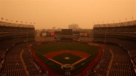 MLB will discuss postponing games in New York, Philadelphia due to wildfire smoke