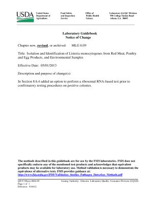 MLG 8.15 Isolation and Identification of Listeria monocytogenes and ... - muktibox.com