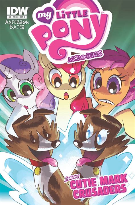 MLP Micro Series Issue & 4 Comic Covers MLP Merch