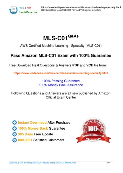 MLS-C01 Exam Fragen.pdf