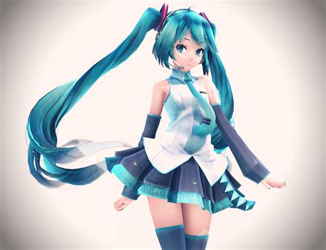 MMD Miku & Rin Ghostly Dance by [Piconano-Femto]