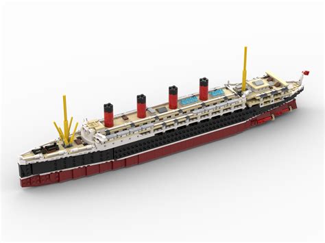 MOC - RMS Lusitania (Building instructions only) - Rebrickable