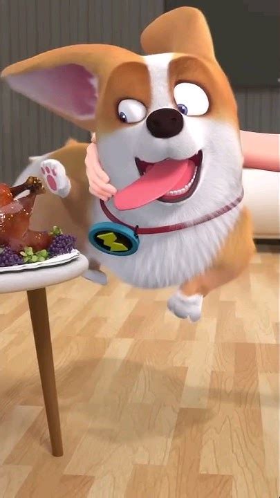 MOCO Dog Cartoon 🐶 MOCO and YUMMY #shorts #funny #viral …