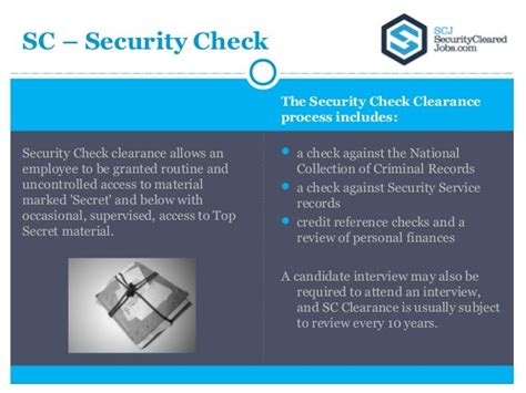 MOD Security Clearance (SC) - The Student Room