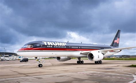 MODEL AIRCRAFT BOEING 757 US PRESIDENT DONALD TRUMP …