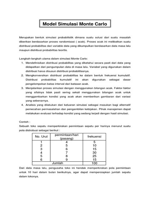 Model Simulasi Monte - UNS - wintechmobiles.com