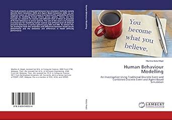 Modelling human behaviour using discrete event simulation for South ... - wintechmobiles.com