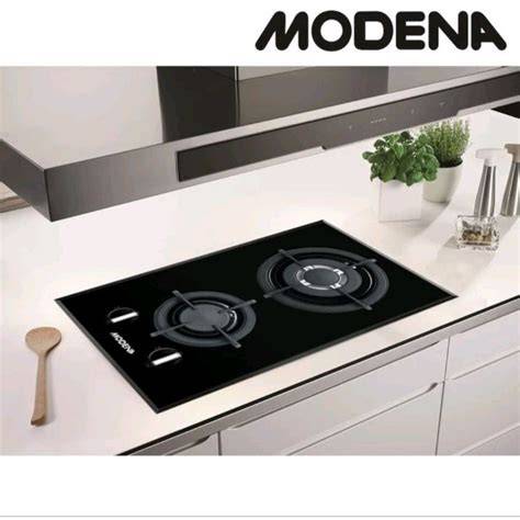 MODENA Gas HOB - BH 0725 ADBK / Kompor Tanam 2 Tungku - raincitystudios.com