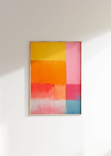 Modern Color Block Art - Etsy - muktibox.com