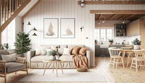 Modern Cozy Interior - Living Room Scene Asset - muktibox.com