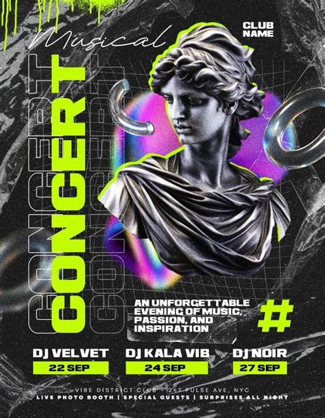 Modern Music Event Flyer Template - muktibox.com