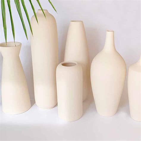 Modern White Pottery Design - muktibox.com