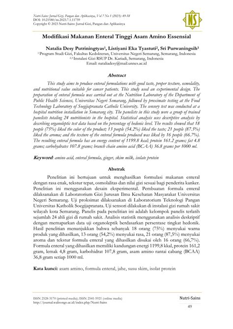 Modifikasi Makanan Enteral Tinggi Asam Amino Essensial - muktibox.com