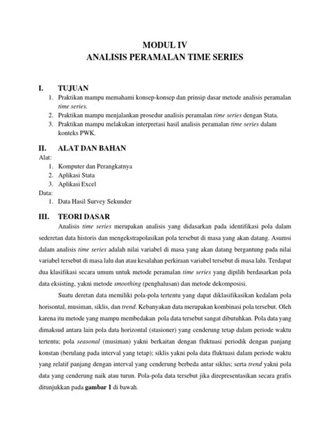 Modul 5: Analisis Peramalan Time Series - wintechmobiles.com