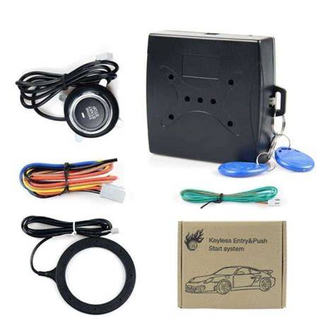 Modul Alarm Mobil Universal Dengan tombol Start stop engine Keyles ... - raincitystudios.com
