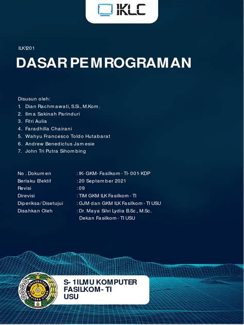 MODUL DASAR PEMROGRAMAN - Nusa Mandiri - coolestguyplanet.net