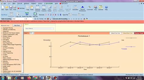 MODUL I FORECASTING - Universitas Islam Sultan Agung - coolestguyplanet.net