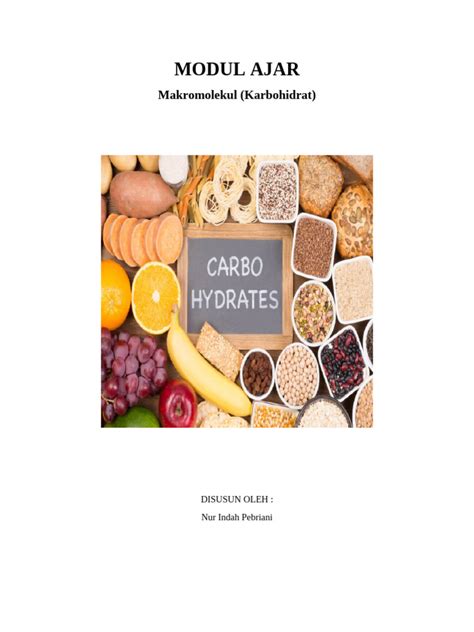 Modul Karbohidrat - Diploma Analisis Kimia - muktibox.com