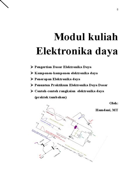 Modul Kuliah Elektronika Daya | PDF - Scribd - wintechmobiles.com