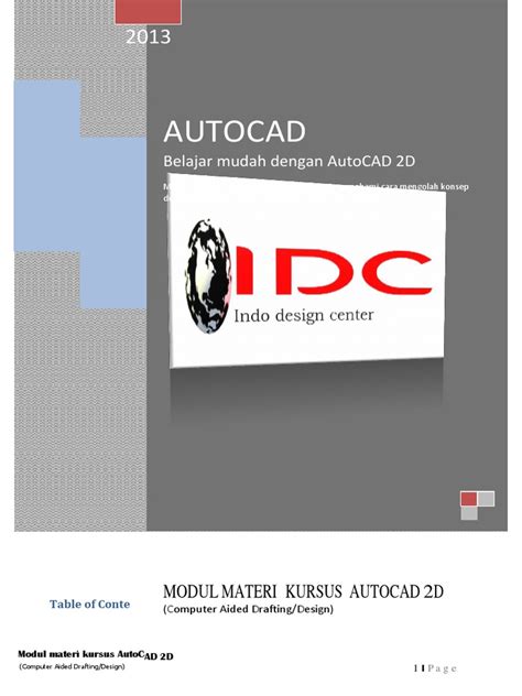 MODUL KURSUS AUTOCAD 2D.pdf - Free Download PDF - muktibox.com