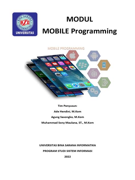 MODUL MOBILE Programming - BSI - coolestguyplanet.net