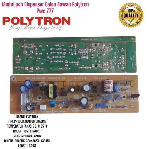 modul pcb dispenser galon bawah polytron - Shopee Indonesia - raincitystudios.com